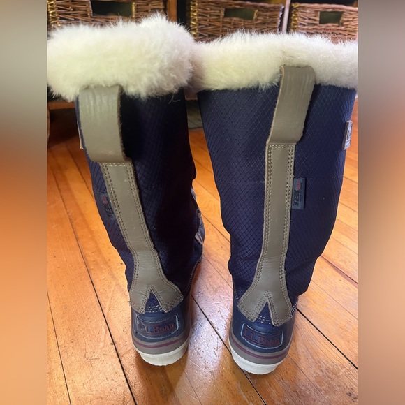 L.L. Bean Blue and Brown Snow Boots - Picture 4 of 4